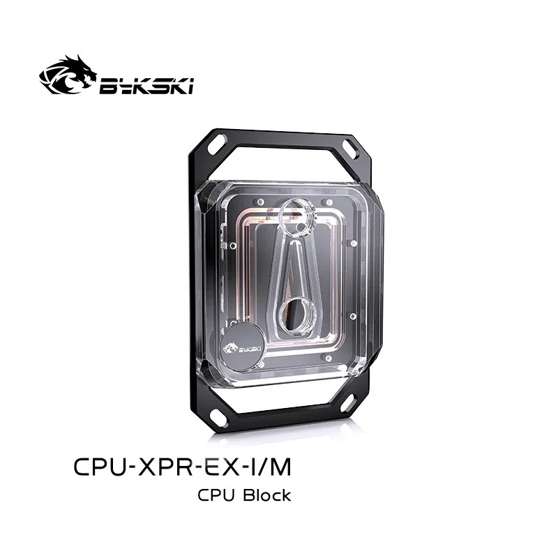 Amd Cpu Ryzen 9 - Bykski bloco de água acrílico cpu