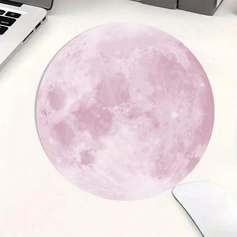 Tech Table Accessories - Mouse Pad Redondo com Padrão de