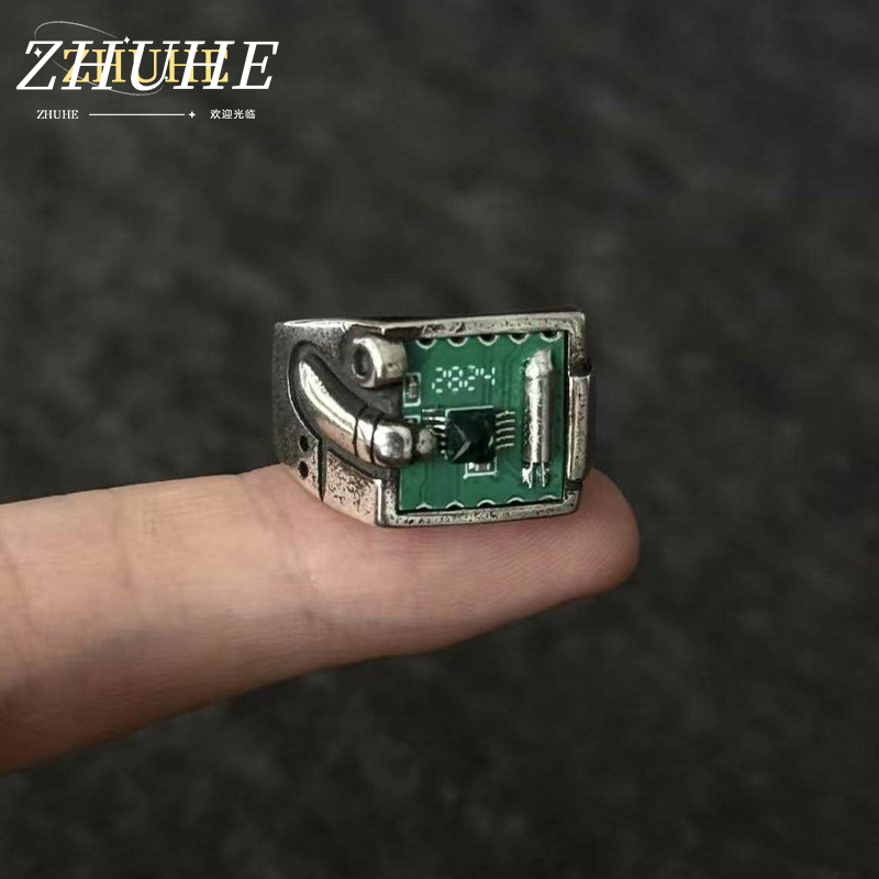Anel de Joia com Padrão PCB In - Tech Accessories Industry avaliação e preço
