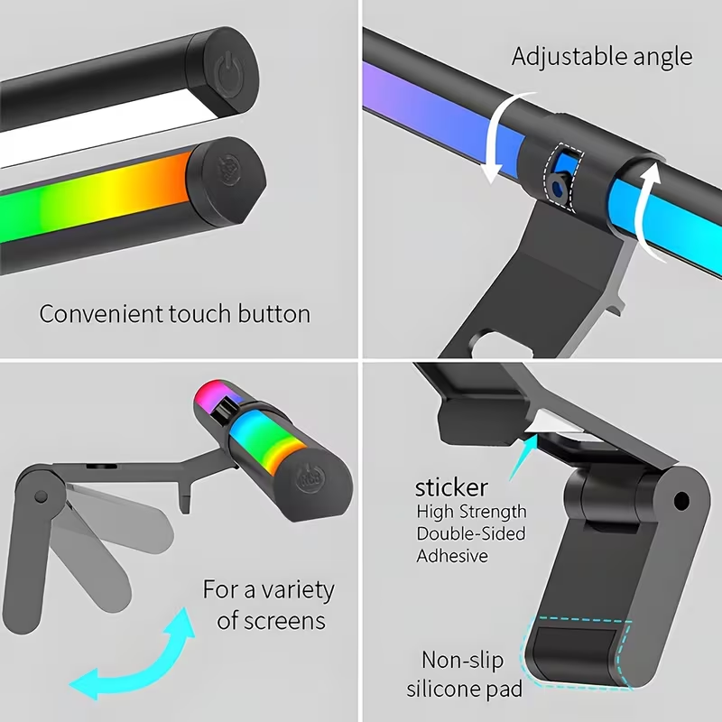 Barra de Luz RGB para Monitor, - Tech Table Accessories avaliação e preço