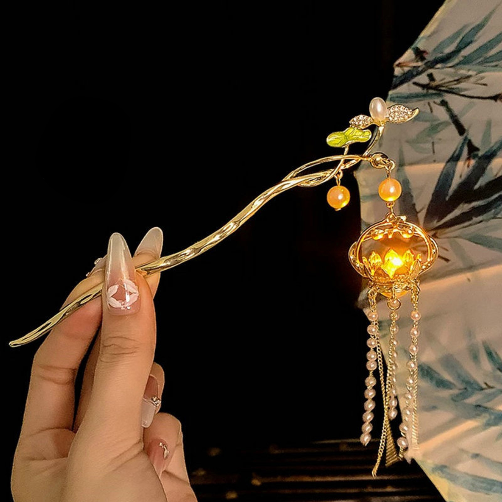 Grampo de Cabelo Luminoso com  - Tech Accessories Women avaliação e preço