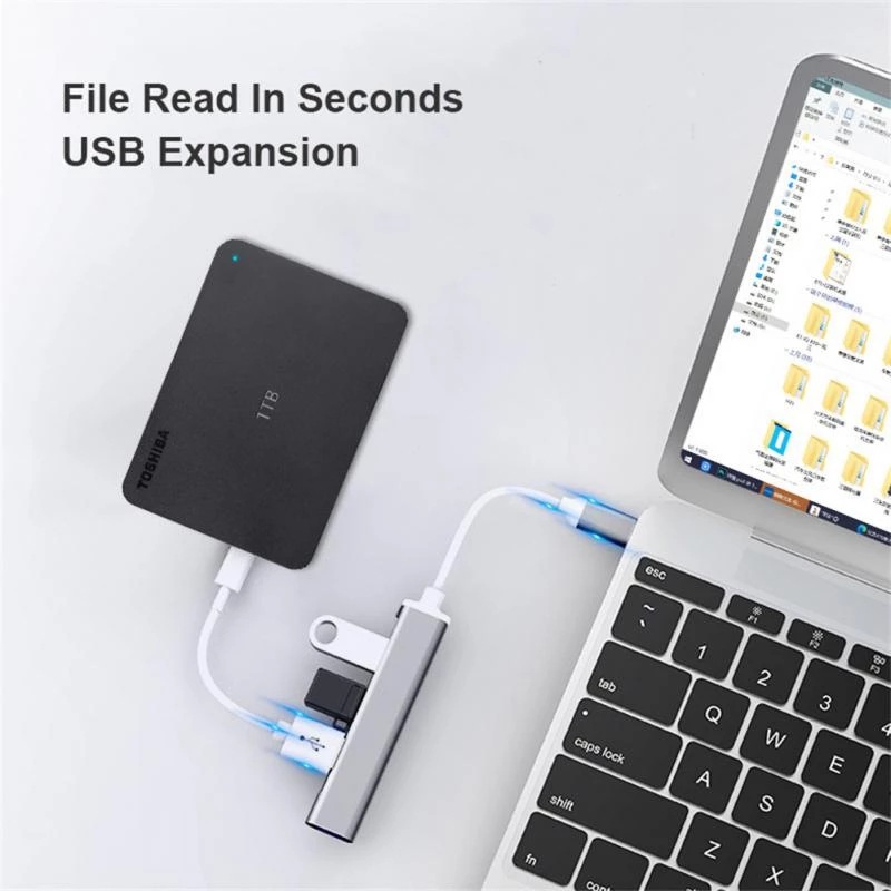Hub Extensor Tipo-C 4 em 1, Hu - Tech Accessories Pc avaliação e preço