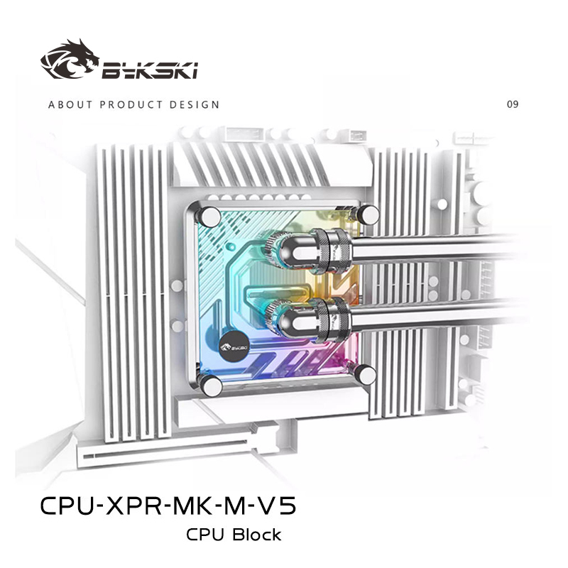 Bloco de CPU Bykski para INTEL - Amd Cpu Ryzen 9 avaliação e preço