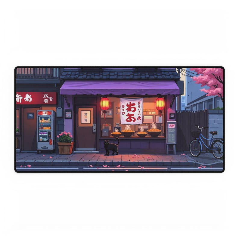Mouse pad japonês Ramen Shop,  - Japanese Tech Accessories avaliação e preço