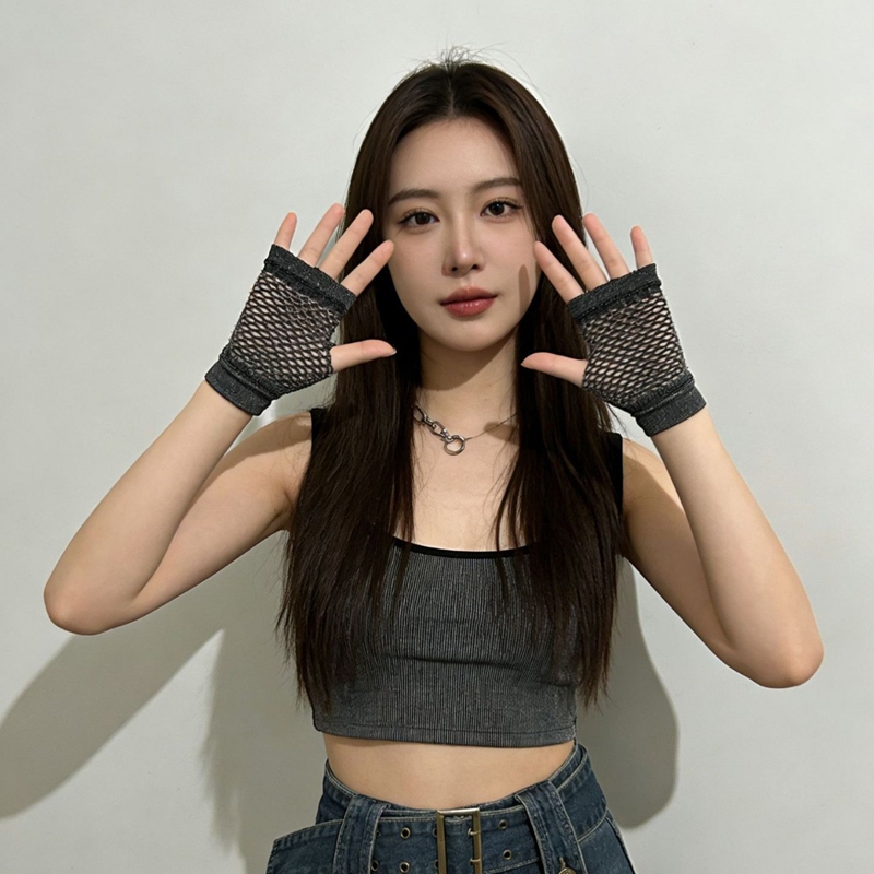 Luvas de Rede Punk Sem Dedos p - Tech Girl Accessories avaliação e preço