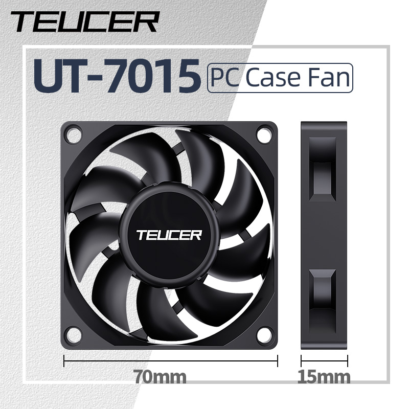 Teucer UT-7015 7cm ventilador  - Tech Accessories Pc avaliação e preço
